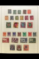 1937-49 MINT & USED COLLECTION. A Most Useful Chiefly Used Range Presented On Album Pages. Includes 1937 Range... - Birma (...-1947)