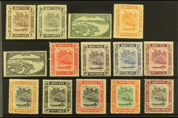 1947-51 Definitive Set, SG 79/92, Fine Mint (14 Stamps) For More Images, Please Visit... - Brunei (...-1984)