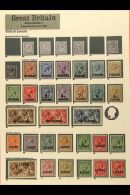 1911 - 1921 SUPERB MINT GEO V COLLECTION Attractive Range With 1921 Constantinople Set To 180pi On 10s Dull Grey... - Levante Británica