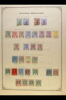 1866-1950 ALL DIFFERENT COLLECTION CAT £1250+ A Most Useful Mint Collection That Includes 1888 Surcharged... - Honduras Britannico (...-1970)