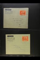 AEROGRAMMES 1944-1960 Complete Very Fine Used Collection Of All Different Postal Stationery Air Letters, Complete... - Britisch-Guayana (...-1966)