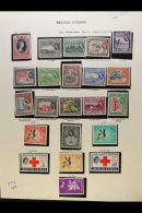 1953-1966 COMPLETE Never Hinged Mint & Very Fine Mint Complete Run From Coronation To Independence, SG... - Guyane Britannique (...-1966)