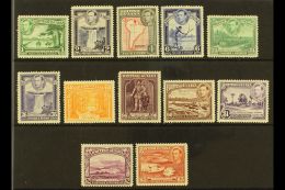 1938-52 Pictorials Perf 12½ Complete Set, SG 308a/19, Very Fine Mint, Fresh. (12 Stamps) For More Images,... - Britisch-Guayana (...-1966)