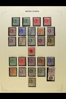 1913-1951 COMPLETE FINE MINT COLLECTION In Hingeless Mounts On Leaves, ALL DIFFERENT, Inc 1913-21 Set, 1921-27... - British Guiana (...-1966)