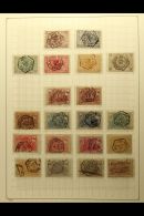 RAILWAY PARCEL/OFFICIAL STAMPS 1879-1931 Collection On Album Pages, Mint And Used (mainly Used). Note 1879-82 Set... - Otros & Sin Clasificación