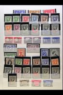 1937 To 1970's ALL DIFFERENT COLLECTION Mostly Very Fine Mint Plus Some Used. With KGVI Including Definitives... - Sonstige & Ohne Zuordnung