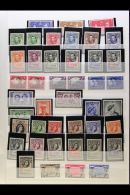 1937 To 1970's ALL DIFFERENT COLLECTION Mostly Very Fine Mint Plus Some Used. With KGVI Including Definitives... - Otros & Sin Clasificación