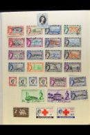 1953-2006 EXTENSIVE USED COLLECTION Presented Somewhat Haphazardly On Album Pages With Many Perforation, Paper... - Other & Unclassified