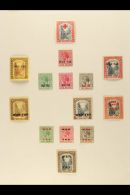 1917-67 FINE MINT COLLECTION Useful Lot On Album Pages, Includes Most Of The Basic Issues 1917-19 Ovptd "War Tax,"... - Other & Unclassified