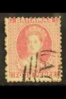 1862 4d Dull Rose No Wmk, Perf 13, SG 18, Very Fine Used With Lovely Colour & Neat Cancellation Leaving The... - Other & Unclassified