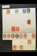 TASMANIA 1863-91 PERF CHALONS Collection, Chiefly Used With A Big Range Of Identified Shades, Includes 1863-71... - Other & Unclassified