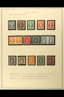 1892-98 PROOFS AND POSTAL STATIONERY COLLECTION An Attractive Collection Of The 1892-98 Rivadavia, Belgrano, And... - Sonstige & Ohne Zuordnung