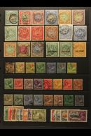 1903-35 USED COLLECTION On A Stock Page. Includes 1903-07 ½d, 1d, 2d, 2½d, 3d & 2s6d, 1908-17... - Autres & Non Classés