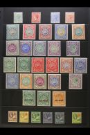 1882-1936 FINE MINT COLLECTION Presented On A Pair Of Stock Pages. Includes Amongst Others, 1903-07 "Badge &... - Otros & Sin Clasificación