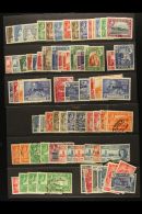 1937-51 Of Stamps On Pages And Stockcards From Many Different Old Collections, Some Light Duplication And Mixed... - Aden (1854-1963)