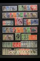 1937 - 1964 COMPLETE COLLECTION Very Fine Used Including Many Shades, SG 28/86. (72 Stamps) For More Images,... - Aden (1854-1963)