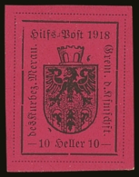 WWI - ITALY MERANO LOCALS 1918 10h Lilac Carmine, Sass 5, Very Fine Mint, Signed Sorani. Cat €550... - Sin Clasificación