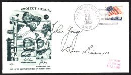 SPACE - 1965 "GEMINI 3" LAUNCH COVER (23 Mar) "Gemini 3" Illustrated Cover With Cape Canaveral Machine Cancel,... - Sin Clasificación