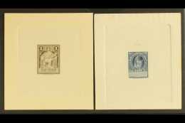 AMERICAN BANK NOTE CO. Two Master Die Proofs Of Their Sample Stamps, Each Depicts An Allegorical Figure, Fine (2... - Autres & Non Classés