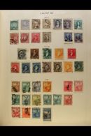 OLD TIME WORLD COLLECTION 1850s-1940s Lovely Old Mint & Used Collection Presented By Country (alphabetically)... - Andere & Zonder Classificatie