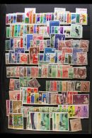 BRITISH COMMONWEALTH 1950's-1980's NEVER HINGED MINT HOARD In Two Stock Books.We See A Plethora Of Complete Sets,... - Other & Unclassified