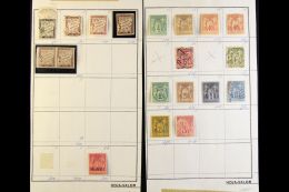 FRENCH COLONIES Delightful Old Time Selection On Old Spanish Approval Sheets All Fresh And Lovely Quality With... - Otros & Sin Clasificación