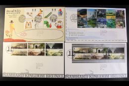 2006 COMPLETE YEAR SET Of Commemorative, Illustrated First Day Covers With Neatly Typed Addresses Inc... - FDC