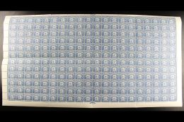 POSTAGE DUES 1968-9 4d Blue, No Watermark, SG D71, Never Hinged Mint COMPLETE SHEET OF 240 STAMPS, Some Perf... - Autres & Non Classés