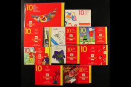 GREETINGS BOOKLETS 1989-97 Complete Basic Run, SG.FY1 & KX1/9, Fine & Complete (10 Booklets). For More... - Other & Unclassified