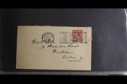 1912-36 COVERS & CARDS COLLECTION An Interesting Assortment Of Picture Postcards, Commercial Mail, OHMS &... - Sin Clasificación