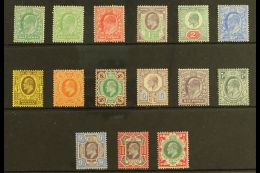 1902-13 KEVII Complete Simplified Set To 1s, SG 215-314, Fine Mint, Very Fresh. (15 Stamps) For More Images,... - Non Classés