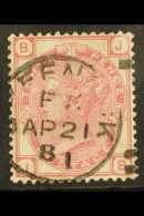 1880-83 3d Rose, SG 158, Plate 20, Very Fine Used. For More Images, Please Visit... - Sonstige & Ohne Zuordnung
