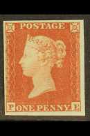 1841 1d Red Brown, P - E, SG 7, Very Fine And Fresh Mint Og. Large Margins All Round, Few Gum Wrinkles But Lovely... - Sonstige & Ohne Zuordnung