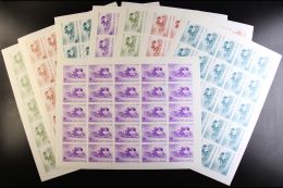 1971 POSTAL STRIKE STAMPS - S.S.S. EMERGENCY MAIL SERVICE "MAIL COACH" LABELS Southern Stamp Service, Complete... - Andere & Zonder Classificatie