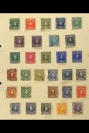 1916-45 MINT AND USED ASSEMBLY On Old Album Pages, Includes Ranges Of Various Bolivar Types, Airs, Later Pictorial... - Venezuela