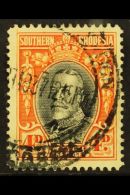 1931 4d Black And Vermilion, Geo V, Perf 14, SG 19b, Fine And Fresh Used. For More Images, Please Visit... - Zuid-Rhodesië (...-1964)