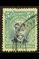 1924 5s Blue And Blue Green, SG 14, Fine Used. For More Images, Please Visit... - Southern Rhodesia (...-1964)