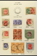POSTMARKS & POSTAL HISTORY 1916-62 COLLECTION, Begins With A Range Of South Africa King's Heads Used In SWA,... - Africa Del Sud-Ovest (1923-1990)
