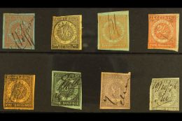 TRANSVAAL REVENUE STAMPS 1875 Set To £2, Barefoot 1/8, Used. (8 Stamps) For More Images, Please Visit... - Ohne Zuordnung