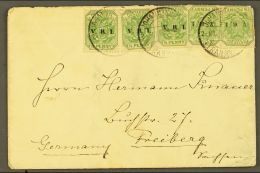 TRANSVAAL 1900 Cover To Germany With 5x ½d "V.R.I." Overprint Franking, 2.11.00 Johannesburg Postmark,... - Non Classés