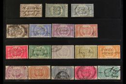 ORANGE FREE STATE REVENUE STAMPS 1878-82 Most Values To £3, £4 And £5 (between Barefoot 61 &... - Zonder Classificatie