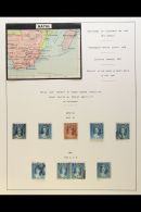 NATAL 1859 - 1909 Superb Used Collection With Much Cancellation Interest Including 1859 3d Blue  No Wmk Perf 14 (4... - Unclassified