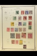 NATAL 1857-1909 Mint And Used Collection On Old Album Pages, Starts With A Very Reasonable 1857-61 3d Rose Used... - Sin Clasificación