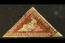 CAPE OF GOOD HOPE 1863-4 1d Brownish Red, SG 18c, Fine Used, Three Close To Good Margins. For More Images, Please... - Non Classificati