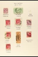 CAPE OF GOOD HOPE INTERPROVINCIALS A Collection Of Cape Stamps Used 1910-12 In Cape,Natal, ORC And Transvaal, ... - Zonder Classificatie