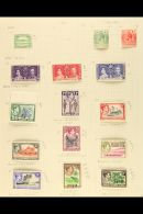 1908-53 On Album Pages. Inc Amongst Others, 1937 Coronation Set,  1939-51 Pictorial Definitive Set, 1946 Victory... - Isole Salomone (...-1978)