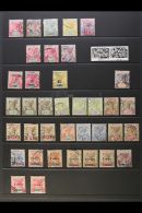 1890-1967 FINELY USED OLD TIME COLLECTION Presented On Stock & Album Pages, Incl. 1890-92 Die I To 48c And... - Seychellen (...-1976)