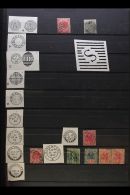 POSTMARKS 19th Century To 1980's Collection Displayed In A Large Stockbook. Note QV India And Straits Settlements... - Sarawak (...-1963)