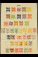 1877-1935 ORIGINAL COLLECTION ON OLD IMPERIAL LEAVES Mostly Mint, Some Mixed Condition But Mostly Fine And Fresh.... - Samoa