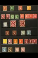 1861-1897 ALL DIFFERENT MINT COLLECTION Generally Fine And Fresh Condition. Note (no Watermark) 1861 1d SG 1, 1862... - St.Vincent (...-1979)
